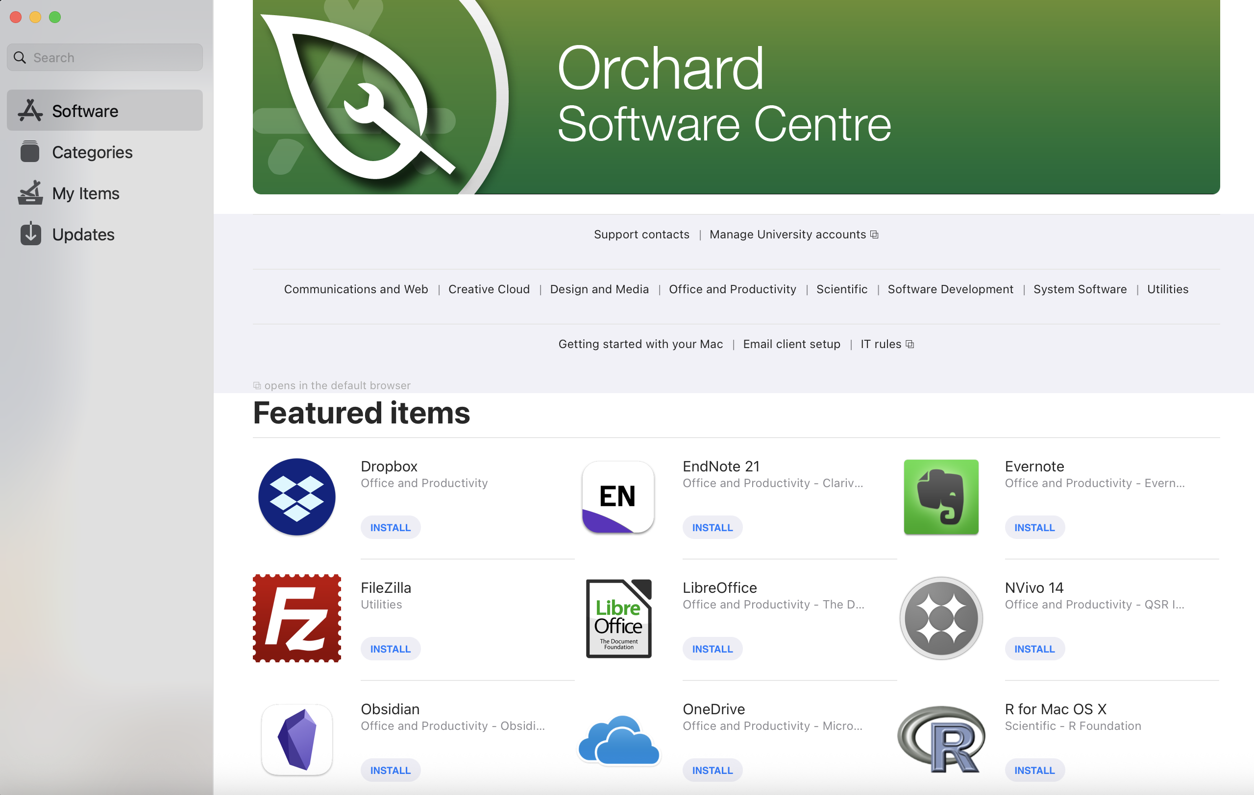 Orchard Software Centre