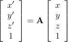 linear transformation