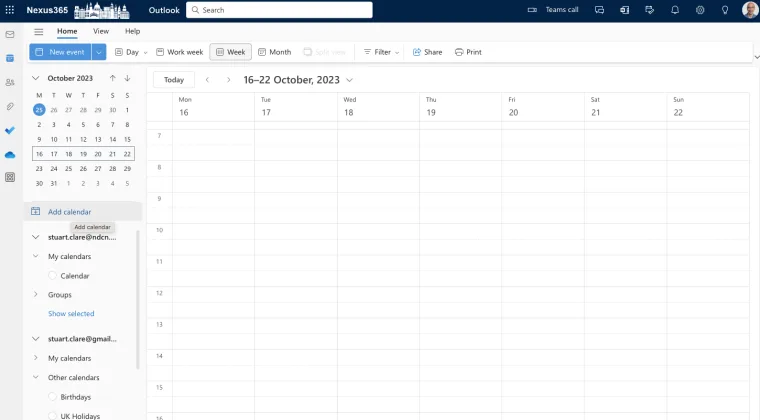 Outlook web